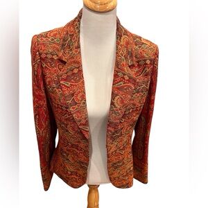 Worthington tapestry blazer size 12